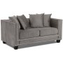 Tempel 2-istuttava sohva nappeilla - Harmaa beige (Velvet)