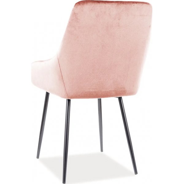 Albi ruokap�yd�n tuoli - Vaaleanpunainen sametti