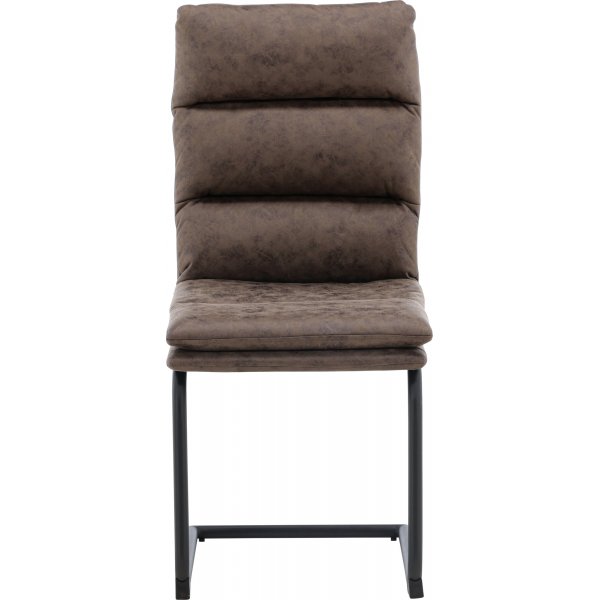 Zizo ruokapöydän tuoli - musta/ruskea Zizo ruokapöydän tuoli - musta/ruskea