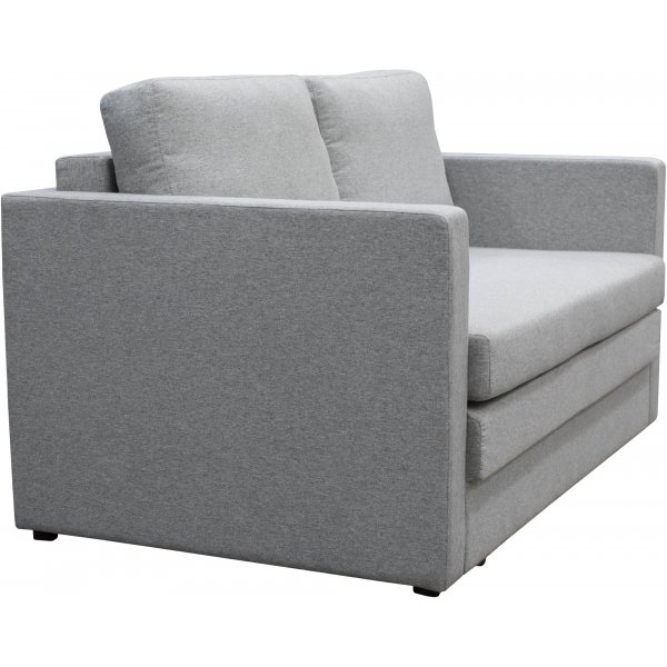 Vuodesohva 2:lle, harmaa + Huonekalujen tekstiilien puhdistus