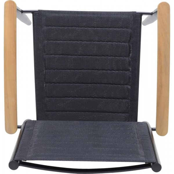 Portaalit ruokailuryhmä 5 - Musta/tiikki Portaalit ruokailuryhmä 5 - Musta/tiikki