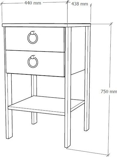 Runa ypyt - Valkoinen/phkin
