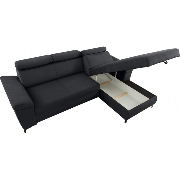 Santi divaani vuodesohva oikea - harmaa Santi divaani vuodesohva oikea - harmaa