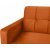 Noret vuodesohva divaani sohva - oranssinpunainen