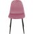 Carisma-tuoli - Vaaleanpunainen sametti + Huonekalujen jalat