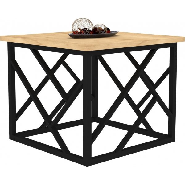 Wanda sivupöytä 53,5 x 53,5 cm - Safiiri/musta Wanda sivupöytä 53,5 x 53,5 cm - Safiiri/musta