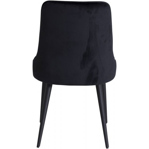 Zeus tuoli - Musta sametti Zeus tuoli - Musta sametti
