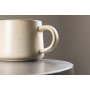 Aktiivinen teekuppi 9 cm - beige/musta