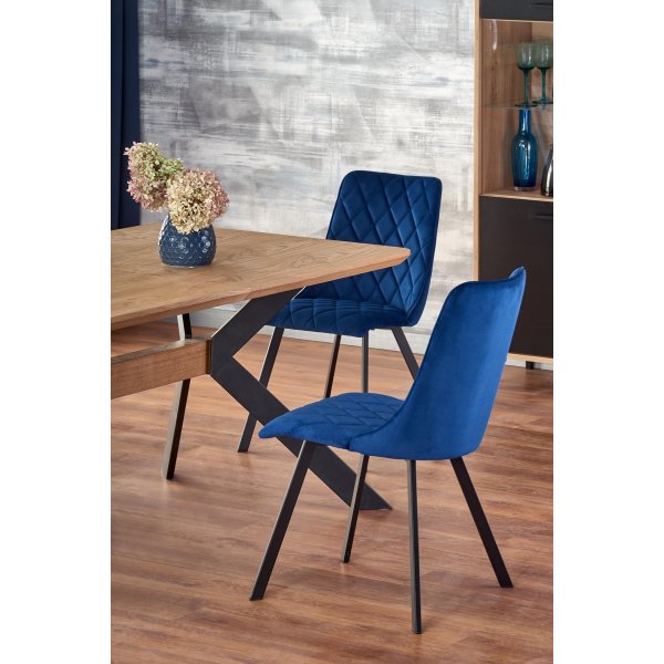 Bermuda ruokapöytä 160-220 cm - Tammi/musta Bermuda ruokapöytä 160-220 cm - Tammi/musta