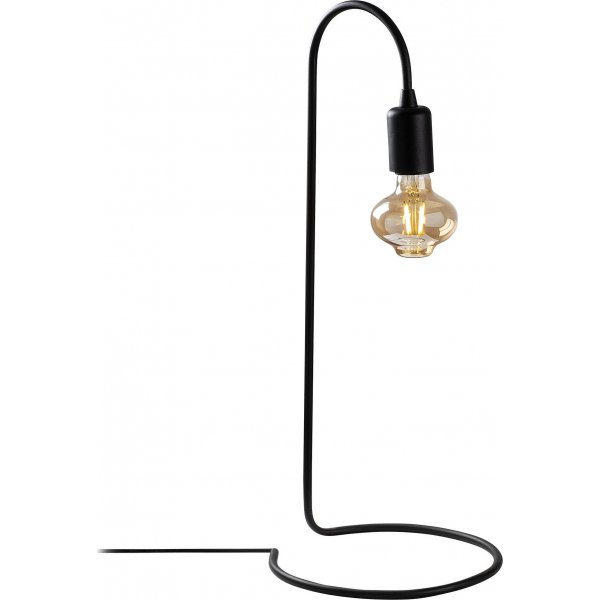 Yllan p�yt�valaisin valmis - Musta