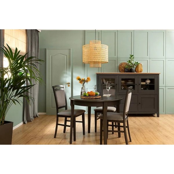 Lucan 2 ruokapöytä 95-195 x 95 cm - Grafiitti Lucan 2 ruokapöytä 95-195 x 95 cm - Grafiitti