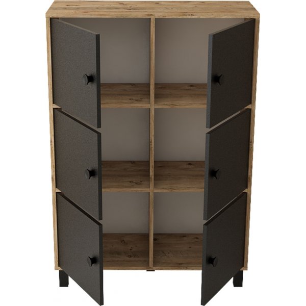 Vilamo kaappi 48 - Mänty/musta Vilamo kaappi 48 - Mänty/musta