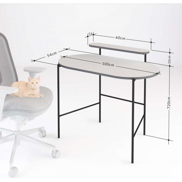 Aulapyt 100x72 cm - Vaalea mokkanahka