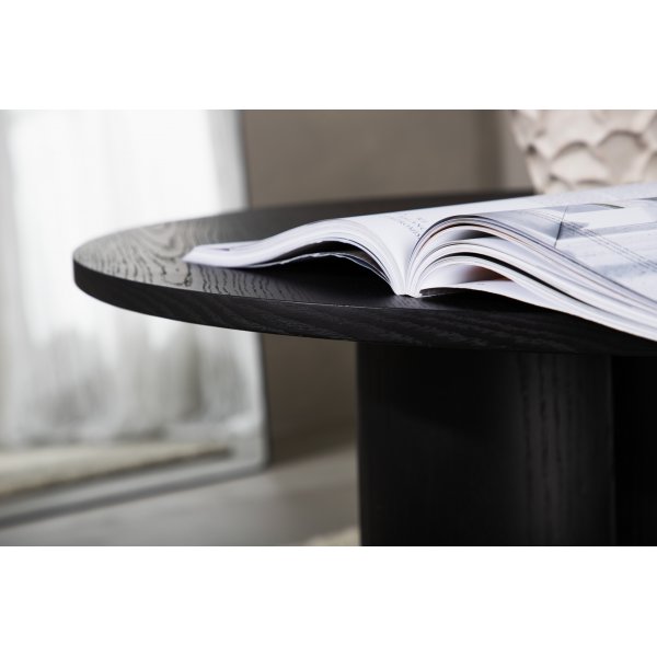Sohvapöytä Ø80 cm musta - Olivia Sohvapöytä Ø80 cm musta - Olivia