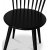 Sintorp ruokailuryhm, pyre ruokapyt 115 cm sis. 4 Castor cane tuolia - Musta marmori (laminaatti)