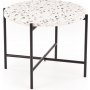 Sidewalk sohvapyt 50 cm - Terrazzo/musta
