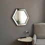 Alcantra peili 70 cm - hopea