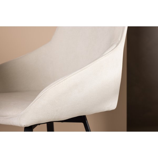 Rosie ruokapydn tuoli - beige/musta