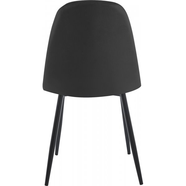Carisma-tuoli - Musta sametti Carisma-tuoli - Musta sametti