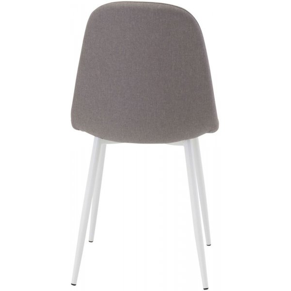 Ruokatuoli Lara - Valkoinen / Harmaa Ruokatuoli Lara - Valkoinen / Harmaa