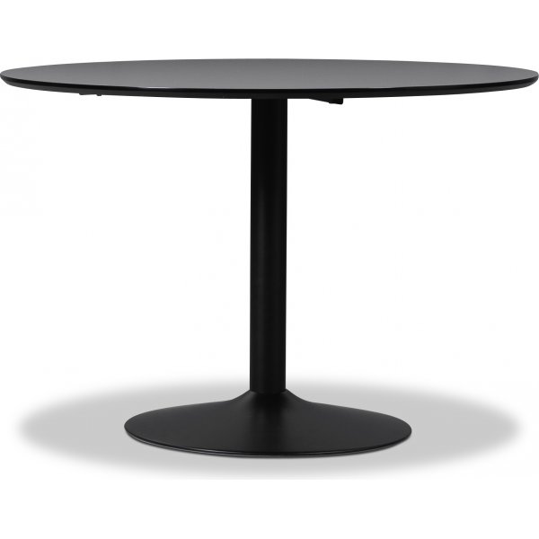 Seat-ruokapyt korkeapainelaminaatista - Musta - 110 cm