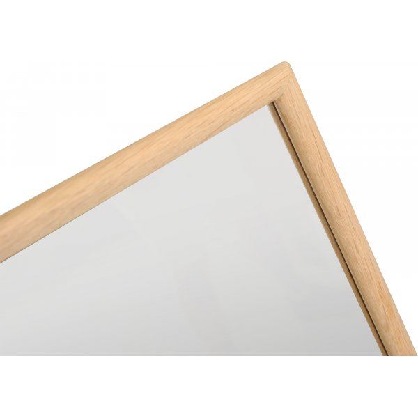 Sirkuspeili 40 x 80 cm - Valkoinen pigmentoitu tammi Sirkuspeili 40 x 80 cm - Valkoinen pigmentoitu tammi