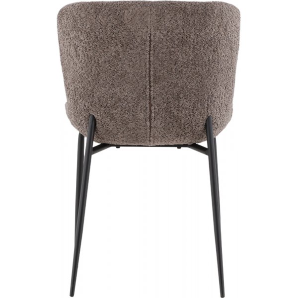 Modesto ruokapydn tuoli - Ruskea boucle