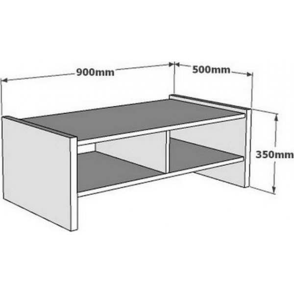 Pera sohvap�yt� 90 x 50 cm - Travertiini
