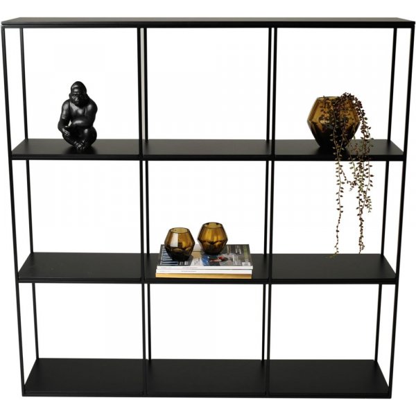 Saladin seinähylly 3x3 - musta Saladin seinähylly 3x3 - musta