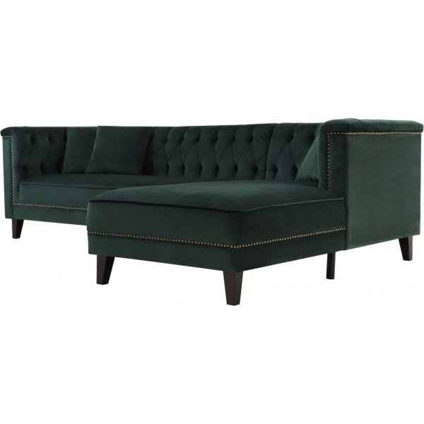 Sohva ja divaani vihreällä samettilla - Bellas Sohva ja divaani vihreällä samettilla - Bellas