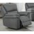 Riverdale-nojatuoli, recliner - Harmaa (Mikrokuitu) + Huonekalujen hoitosarja tekstiileille