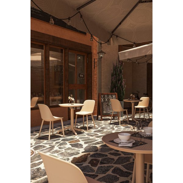 Shell ruokatuoli 2 kpl - beige Shell ruokatuoli 2 kpl - beige