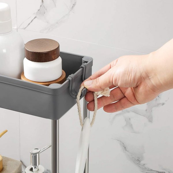 Criollo keittiön hylly 83 cm - harmaa Criollo keittiön hylly 83 cm - harmaa