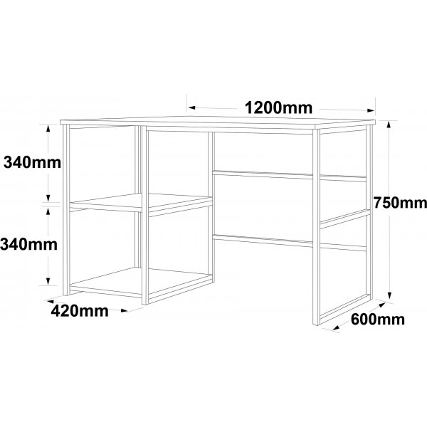 Matkapöytä 23, 120 x 60 cm - Valkoinen marmori/kulta Matkapöytä 23, 120 x 60 cm - Valkoinen marmori/kulta