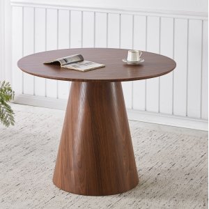 Moi pyöreä ruokapöytä Ø100 cm - Tummanruskea Moi pyöreä ruokapöytä Ø100 cm - Tummanruskea