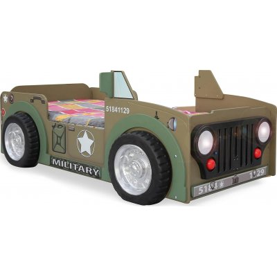 Jeep Army - Auton snky - 90 x 190 cm