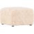 Frankie-pouf 50 x 50 cm - Beige nalle