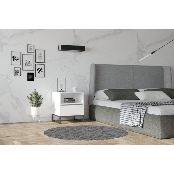 Lindau yöpöytä - valkoinen Lindau yöpöytä - valkoinen