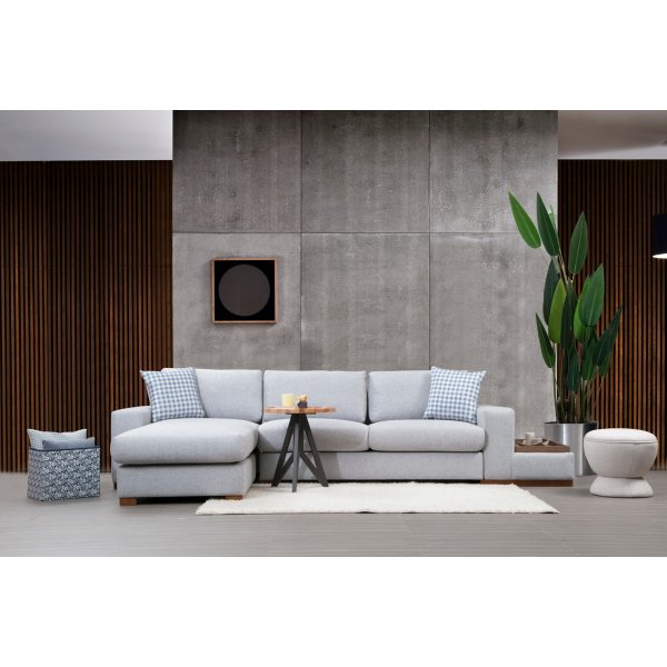 Loom divaani sohva - vaaleanharmaa