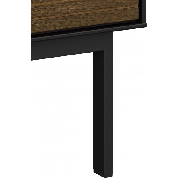 Soma-vitriinikaappi - Musta/espresso Soma-vitriinikaappi - Musta/espresso