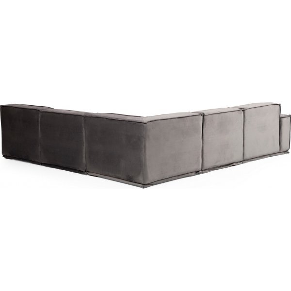 Lego kulmasohva 276 cm oikea - Harmaa Lego kulmasohva 276 cm oikea - Harmaa