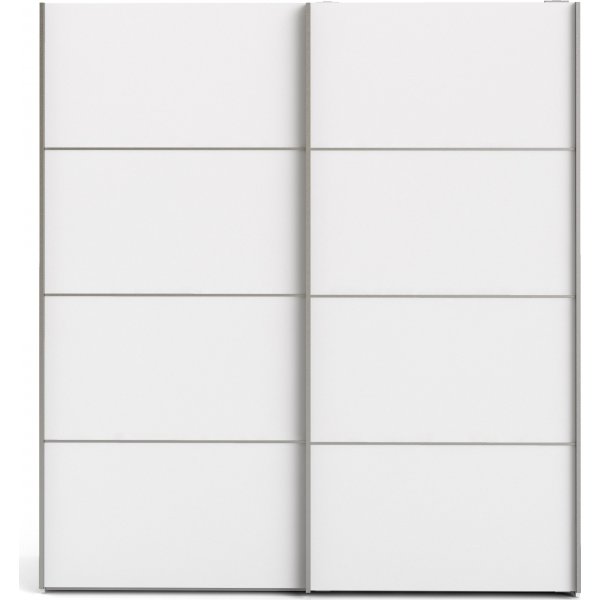 Verona vaatekaappi - valkoinen