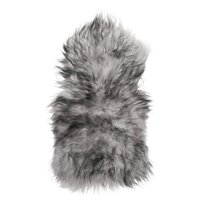 Molly lampaannahka - Vaaleanharmaa/musta Molly lampaannahka - Vaaleanharmaa/musta