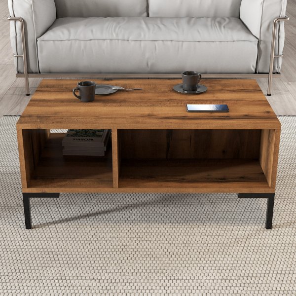 Aurora sohvapöytä 90 x 41,6 cm - Pähkinä Aurora sohvapöytä 90 x 41,6 cm - Pähkinä