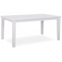 Mellby ruokapöytä 180 cm - Valkoinen + Huonekalujen jalat Mellby ruokapöytä 180 cm - Valkoinen + Huonekalujen jalat