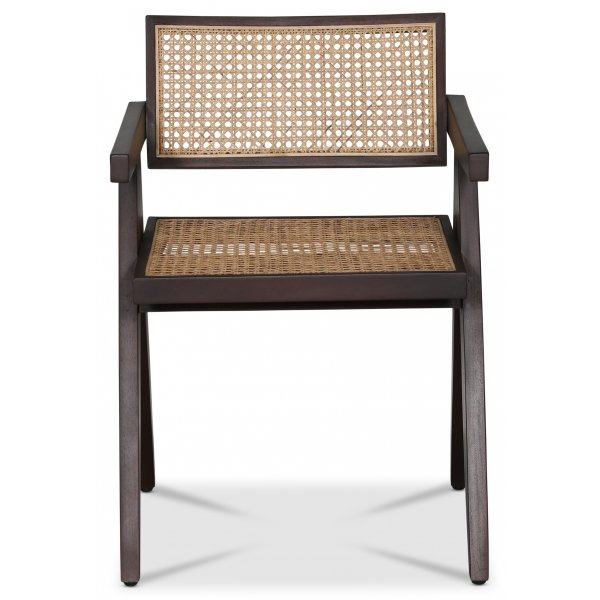 Strmsberg runkotuoli - ruskea mahonki/rottinki