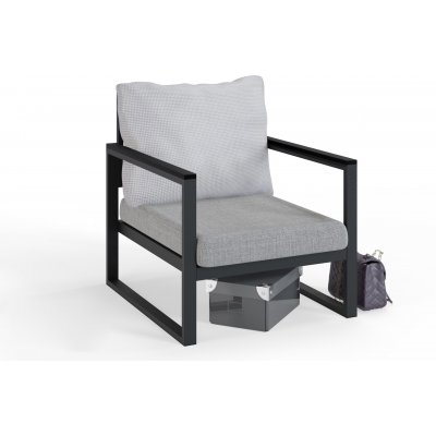 Montreal nojatuoli - beige + Huonekalujen hoitosarja tekstiileille