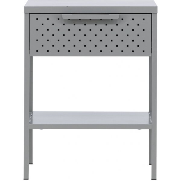 Sacramento yöpöytä - vaaleanharmaa Sacramento yöpöytä - vaaleanharmaa