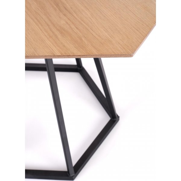 Genevieve ruokapöytä 110 x 95 cm - Musta Genevieve ruokapöytä 110 x 95 cm - Musta