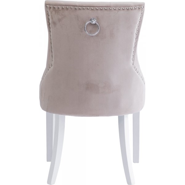 Cleopatra- tuoli - Beige / Velvet + Huonekalujen tahranpoistoaine Cleopatra- tuoli - Beige / Velvet + Huonekalujen tahranpoistoaine
